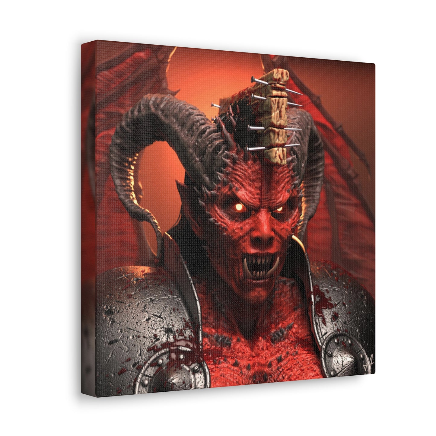 Sinner 1327 side view Canvas Gallery Wraps