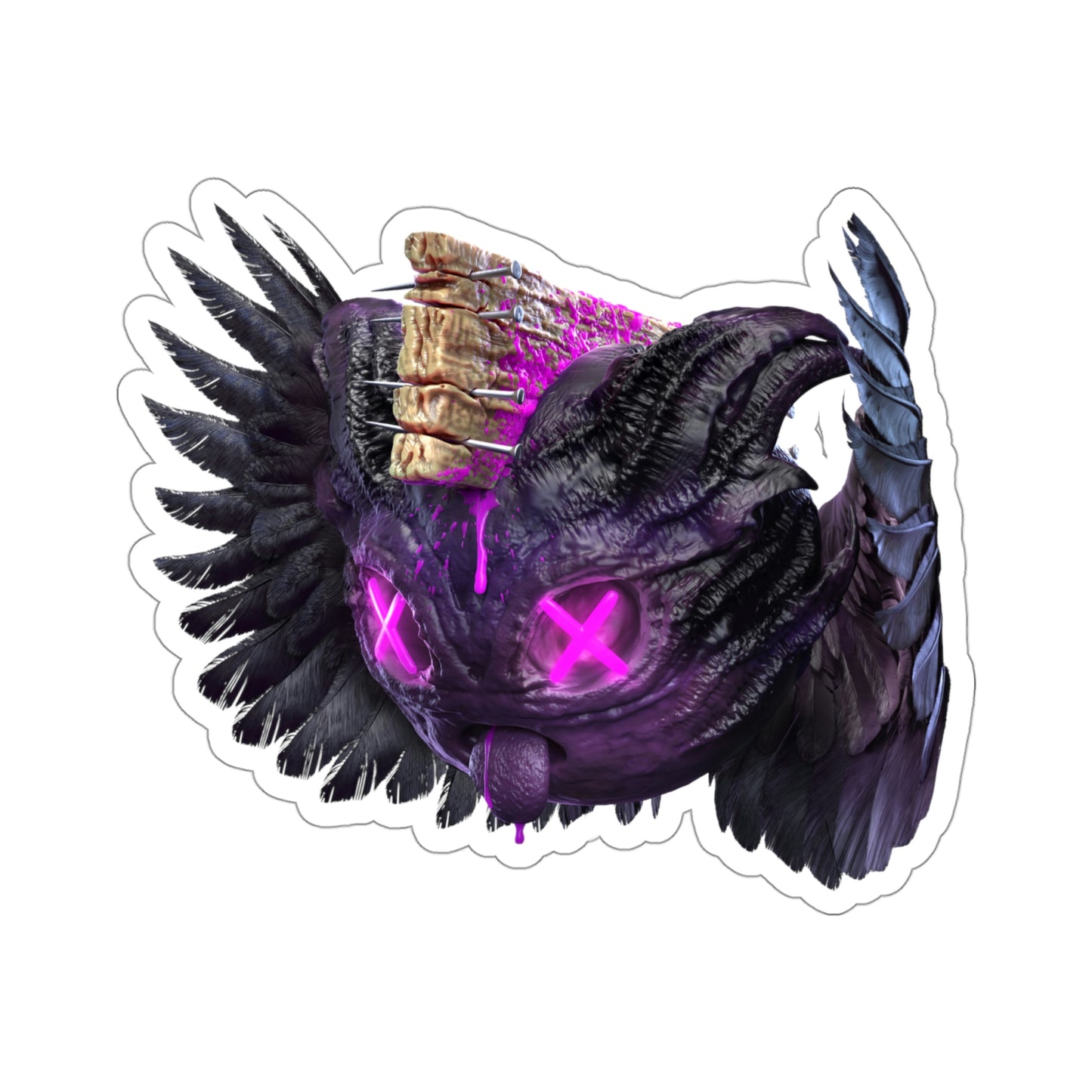 PrupleDemon Legendary Holder Kiss-Cut Stickers