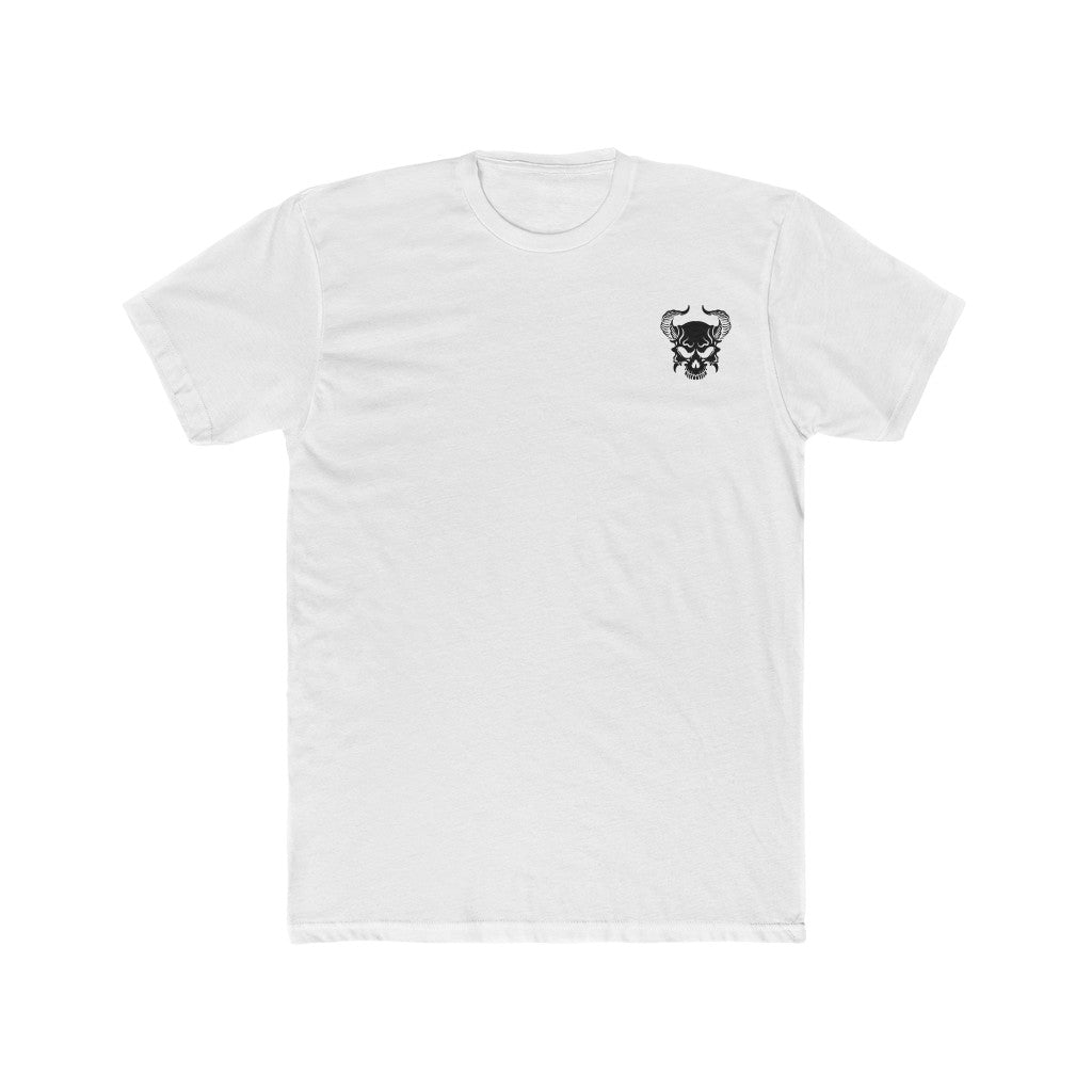 B2DSLogo Black Men's Cotton Crew Tee