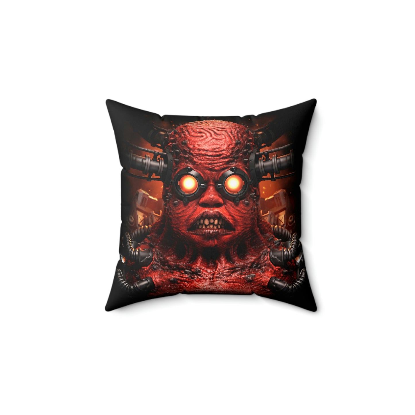 Inferno Sloth Spun Polyester Square Pillow