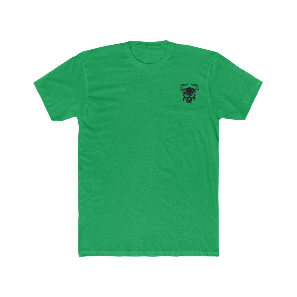 B2DSLogo Black Men's Cotton Crew Tee
