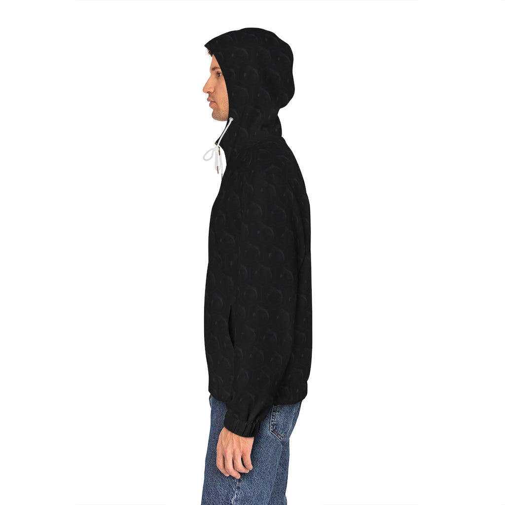 Deadboi Hive Men's Full-Zip Hoodie (AOP)