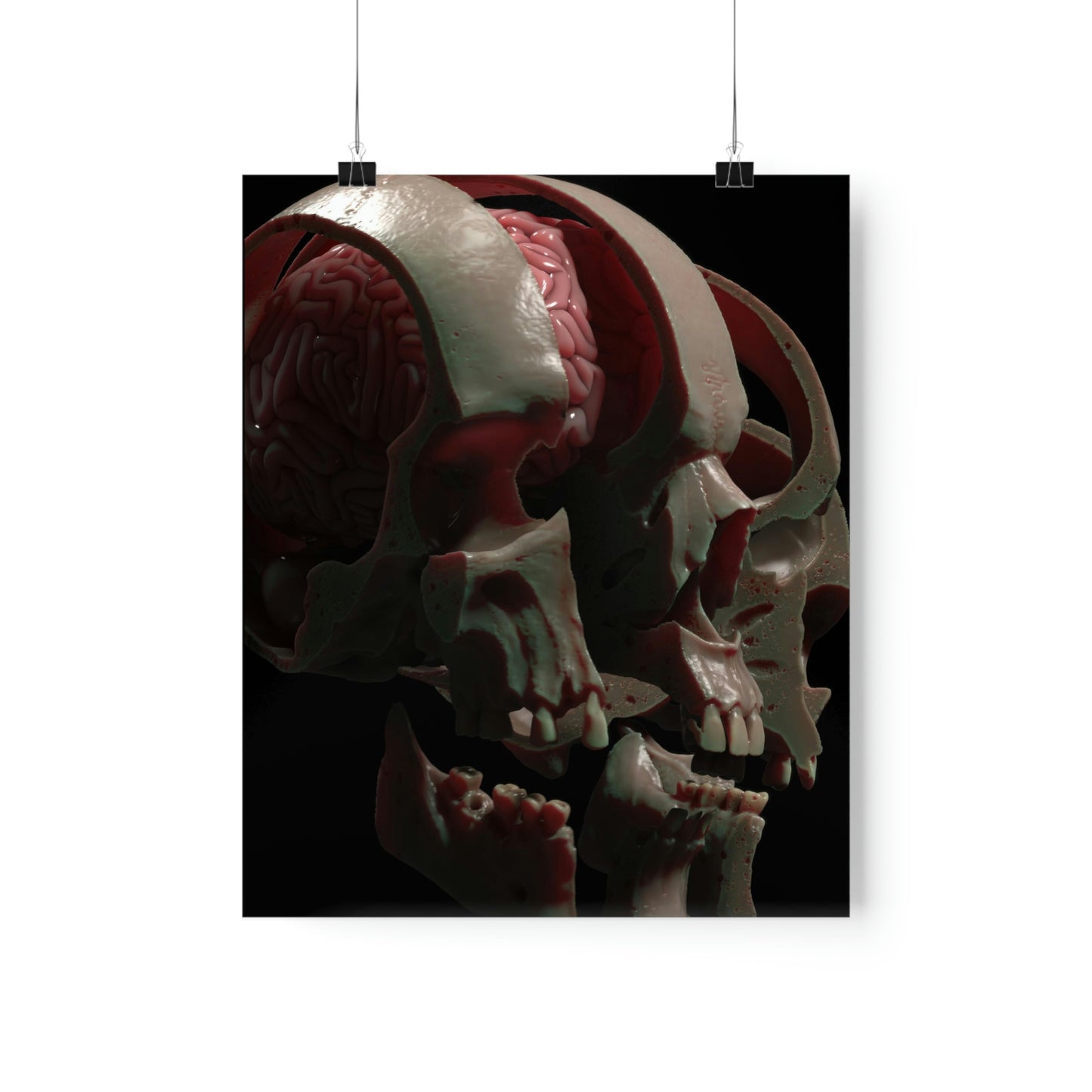 Splitting Headache NFT v2 Premium Matte Vertical Posters