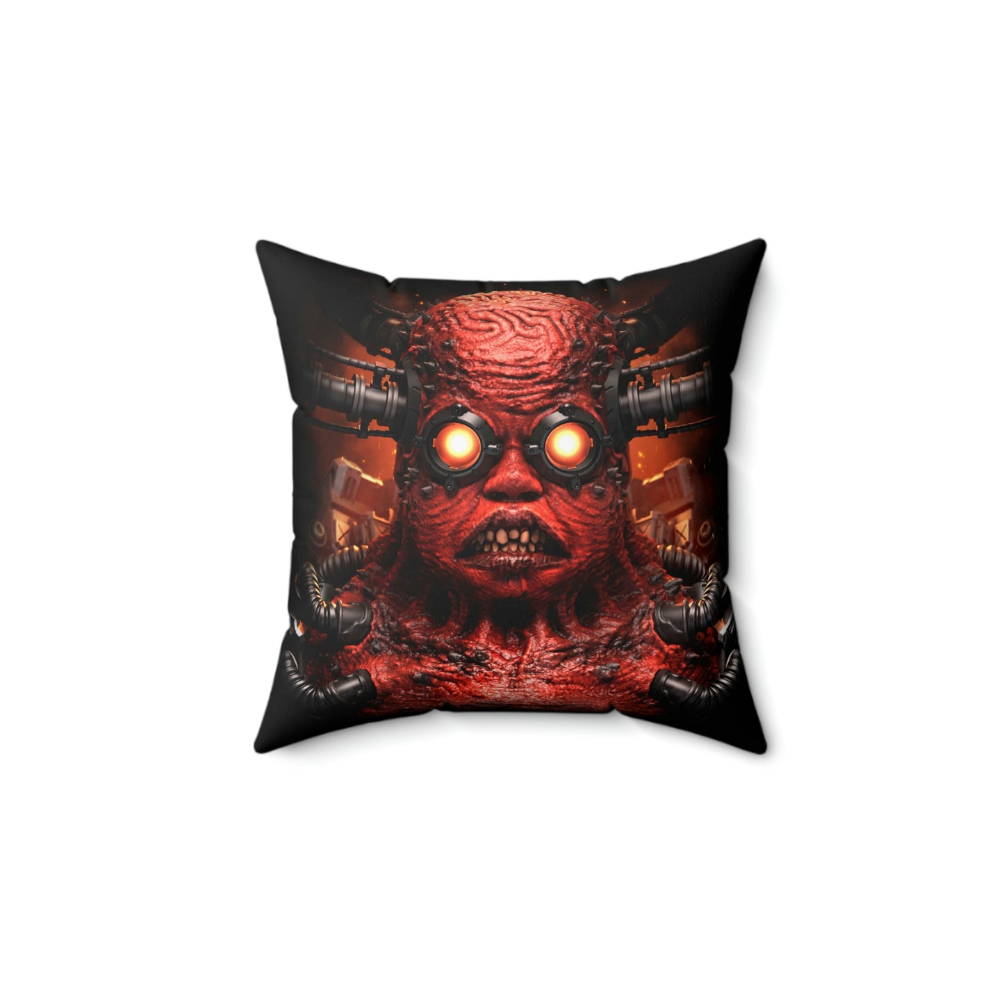 Inferno Sloth Spun Polyester Square Pillow