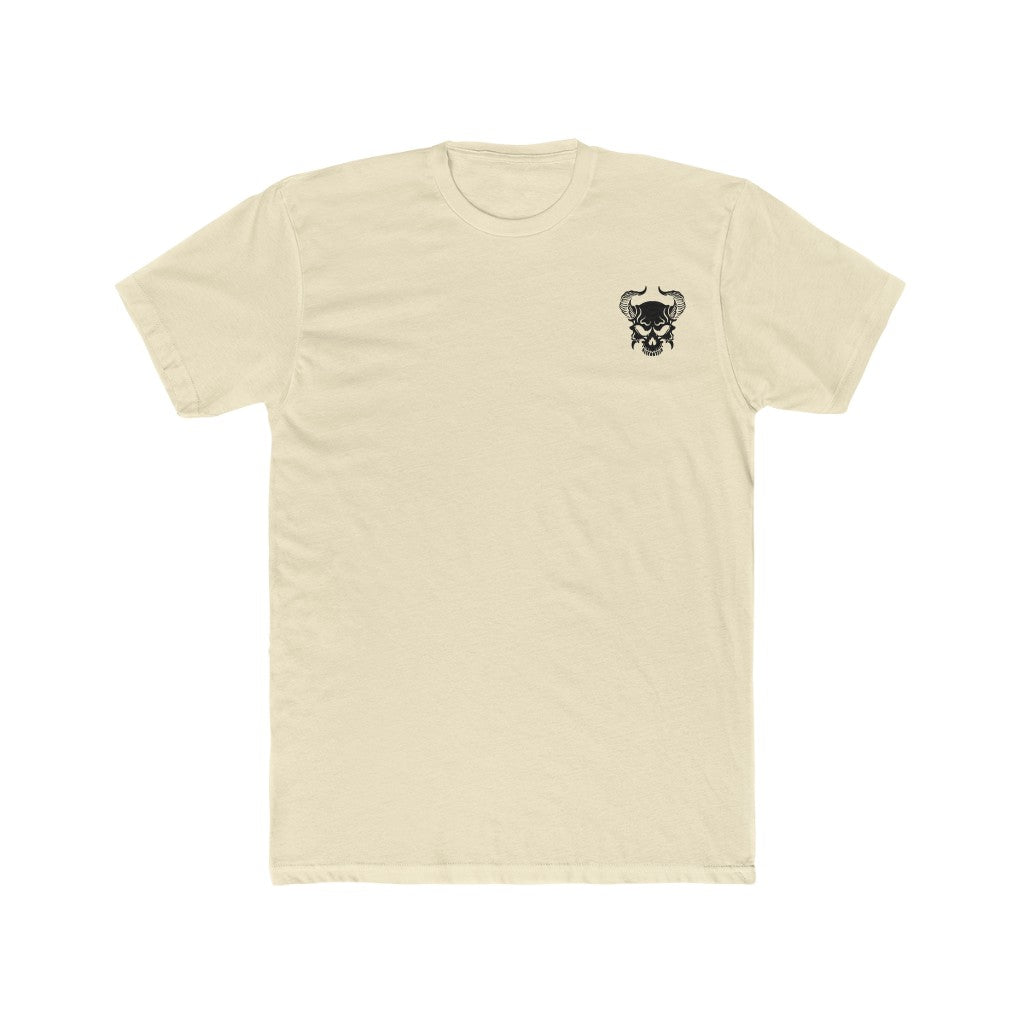 B2DSLogo Black Men's Cotton Crew Tee