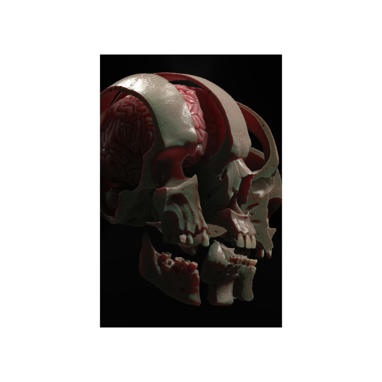Splitting Headache NFT v2 Premium Matte Vertical Posters