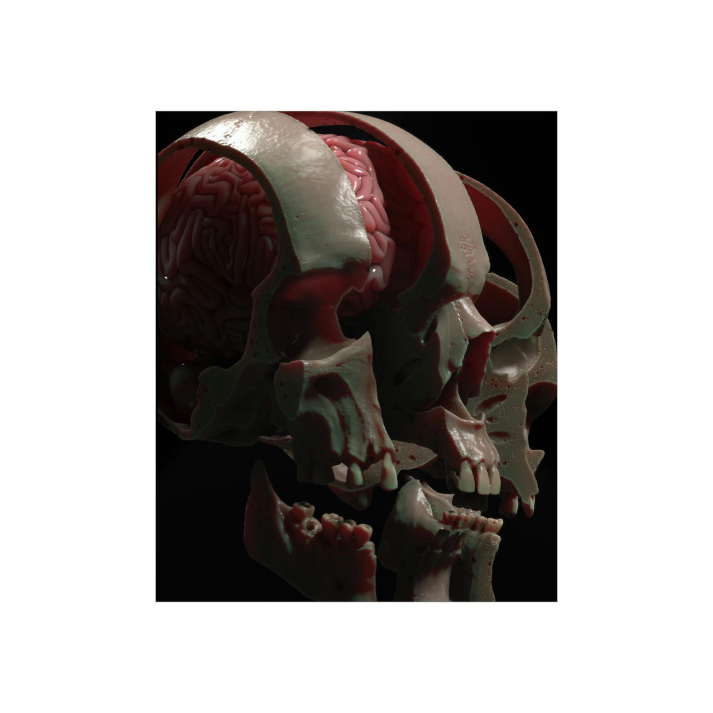 Splitting Headache NFT v2 Premium Matte Vertical Posters