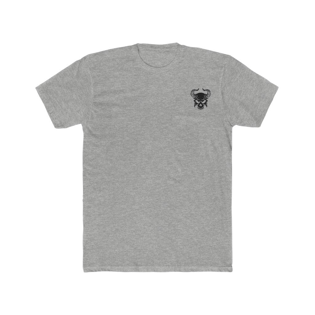 B2DSLogo Black Men's Cotton Crew Tee