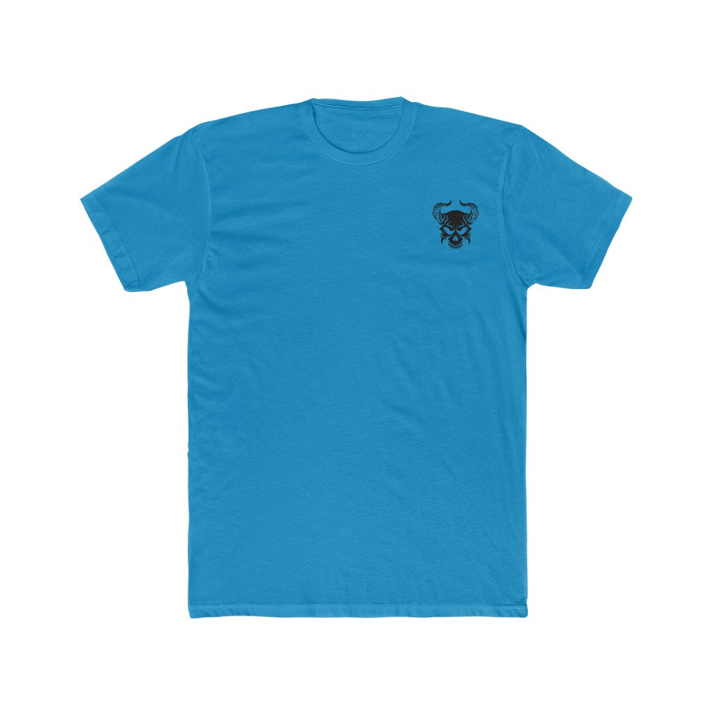 B2DSLogo Black Men's Cotton Crew Tee