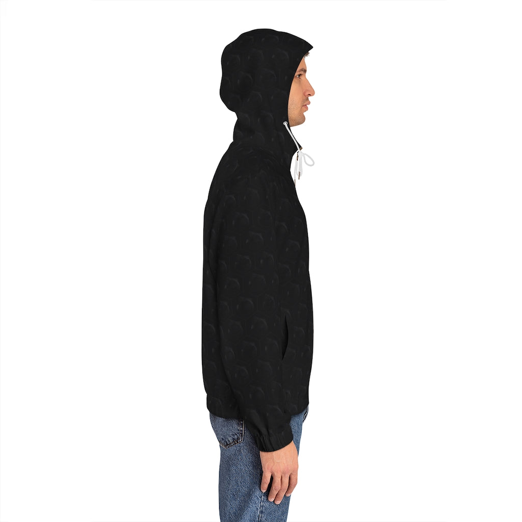Deadboi Hive Men's Full-Zip Hoodie (AOP)