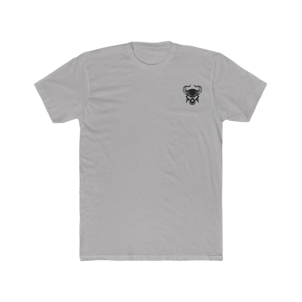B2DSLogo Black Men's Cotton Crew Tee