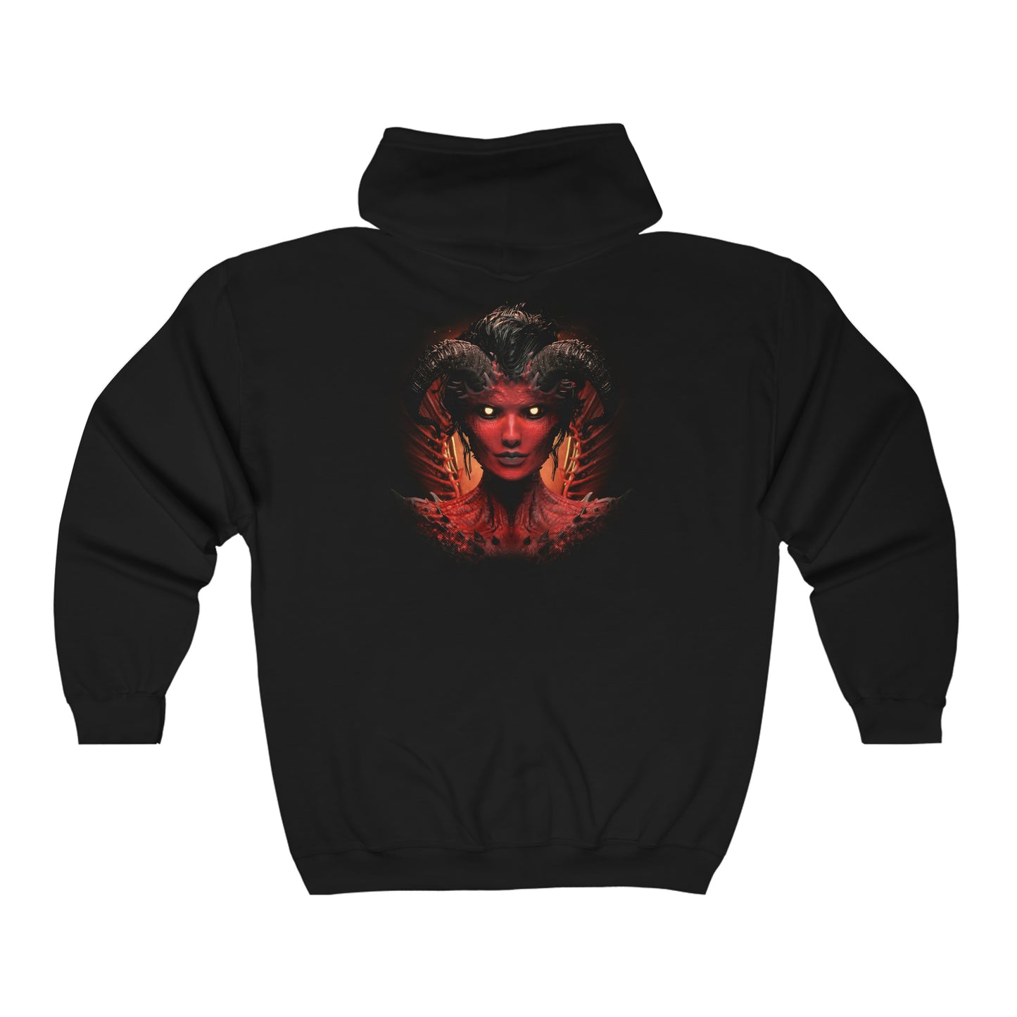 Inferno Lust Unisex Heavy Blend™ Full Zip Hooded Sweatshirt