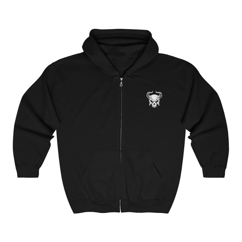 B2DSLogo Unisex Heavy Blend™ Full Zip Hooded Sweatshirt