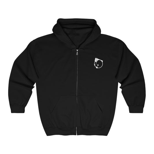 B2DC Deadboi Logo Unisex Heavy Blend™ Full Zip Hooded Sweatshirt